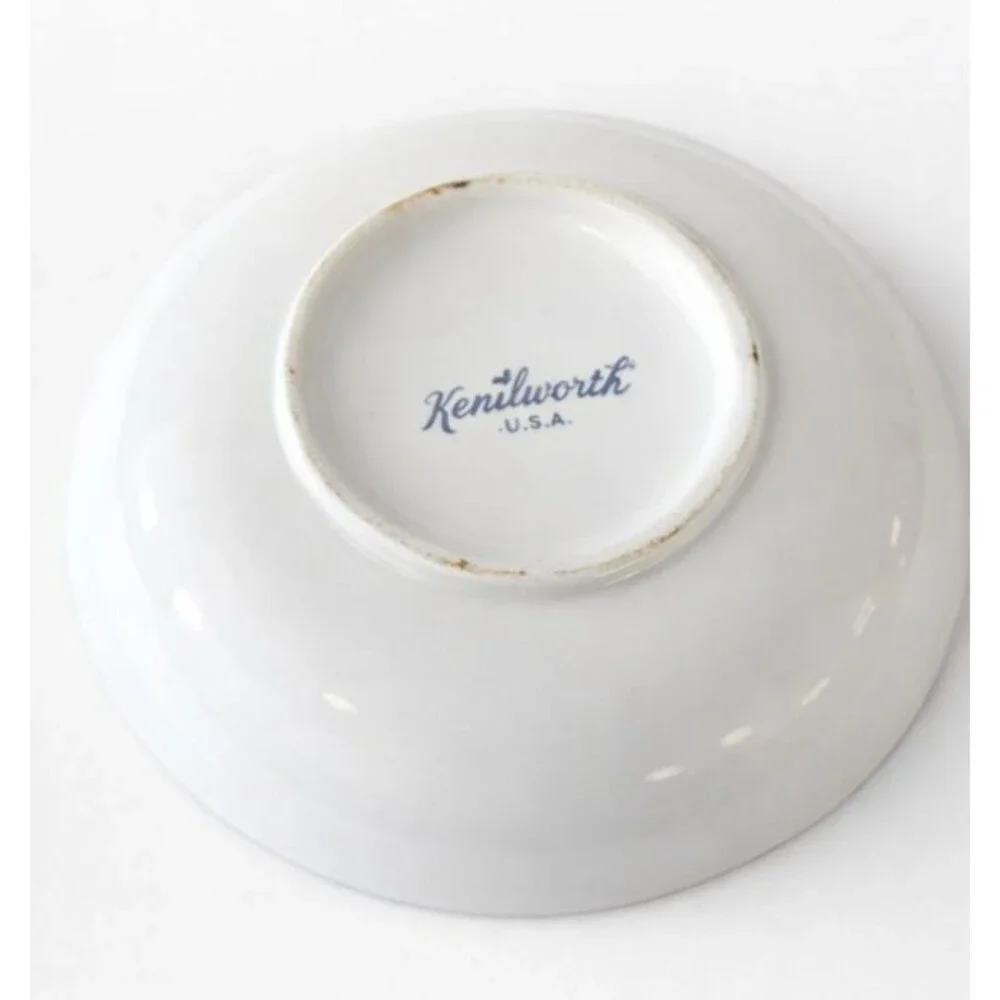 Kenilworth USA White Ceramic Round Serving Bowl 10